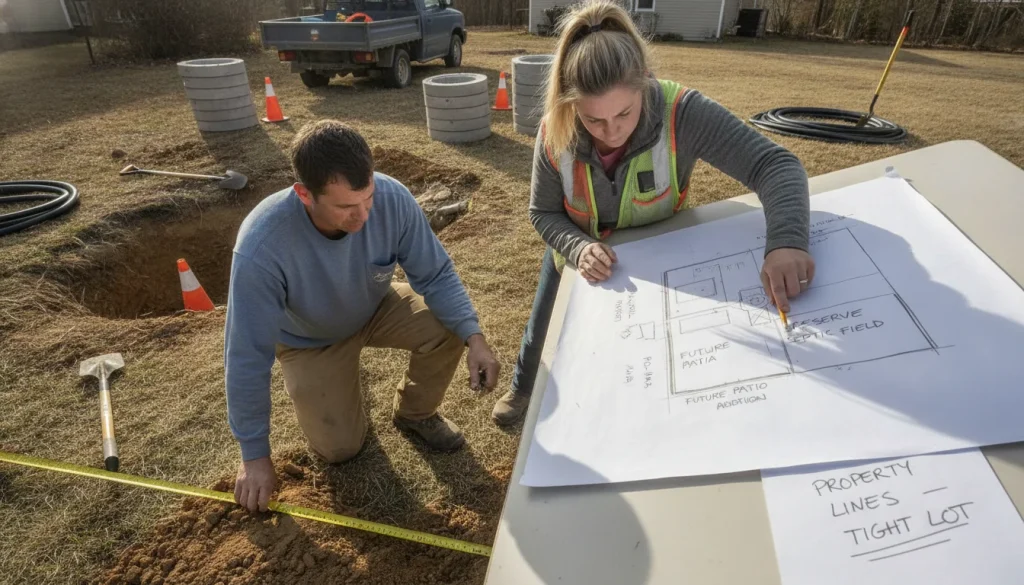 How Far Can a Septic Tank Be From the House?